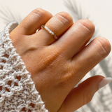 MOONSTONE WHITE RING
