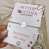 PAWSITIVE VIBES set gold