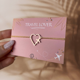 TRAVEL LOVER ROSEGOLD