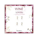 WINE LOVERS OHRSTECKER SET