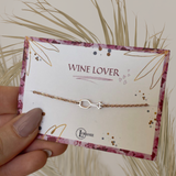 WINE LOVER GOLD 14k Gold Plated