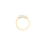 HAZEL PEARL RING 14k Gold Plated