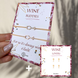 WINE SET Ohrringe + Armbänder