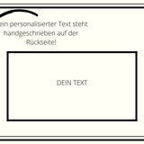 Geschenk für Dich Karte