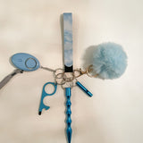 Light Grey Self-Defense-Keychain