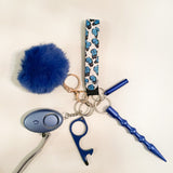 Light Blue Self-Defense-Keychain