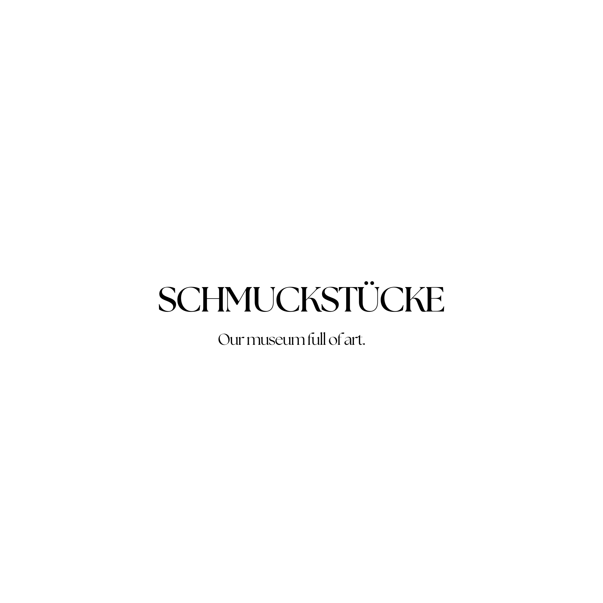SCHMUCKSTÜCKE