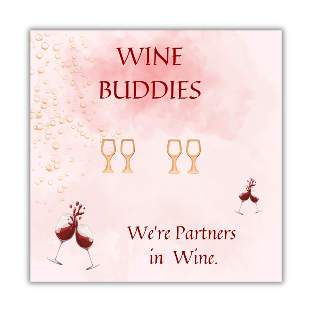 WINE BUDDIES STUDS
