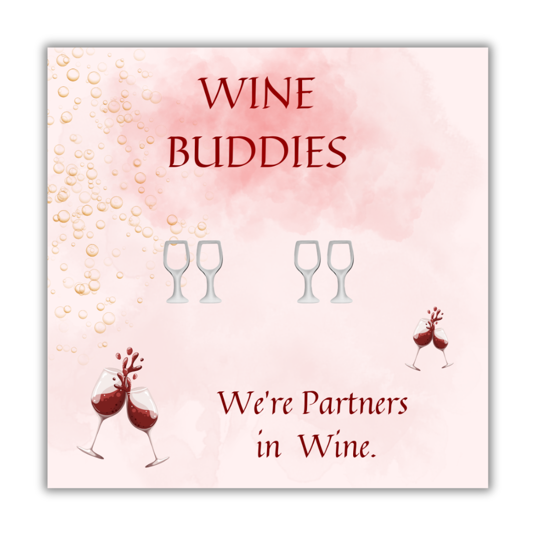 WINE BUDDIES STUDS