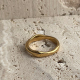 WAVER Ring 14k Gold Plated