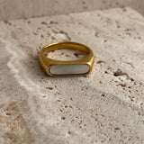 TARANEH Ring 14k Gold Plated