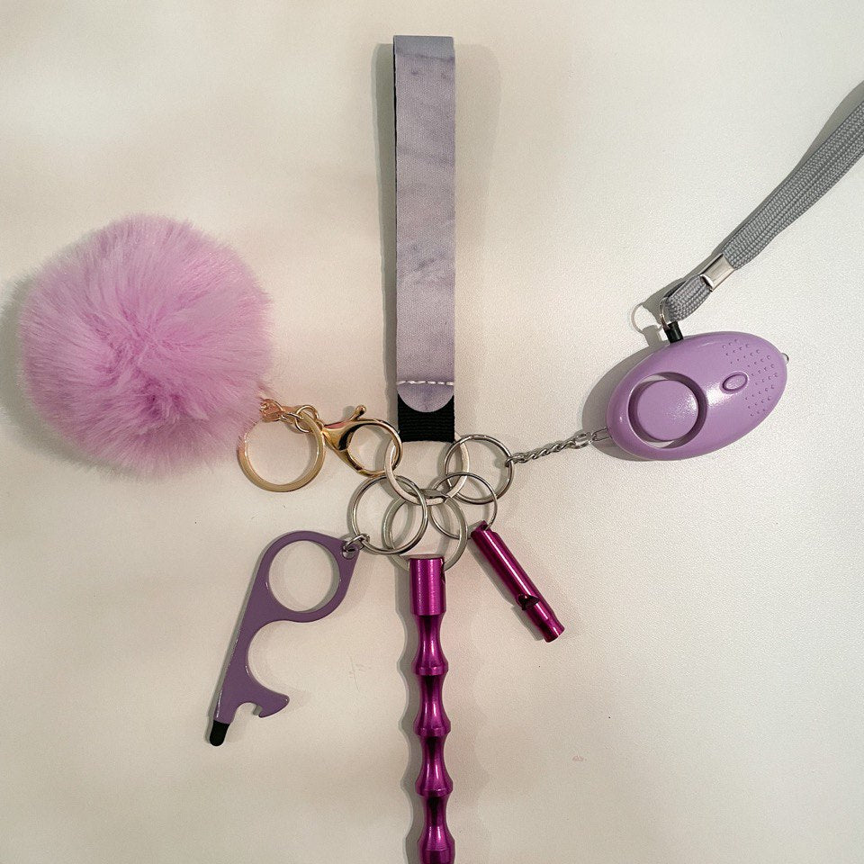 Light Purple Self-Defense-Keychain